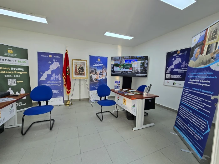 Espace d'information MRE au Port Tanger Med