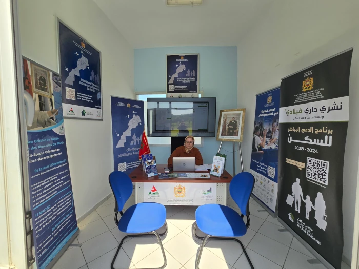 Stand MRE à l'Aire de repos Méditerranée